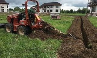 Копка траншей для водопровода в Феодосии: цена за метр от 928 руб.
